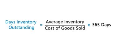 Days Inventory Outstanding (DIO)