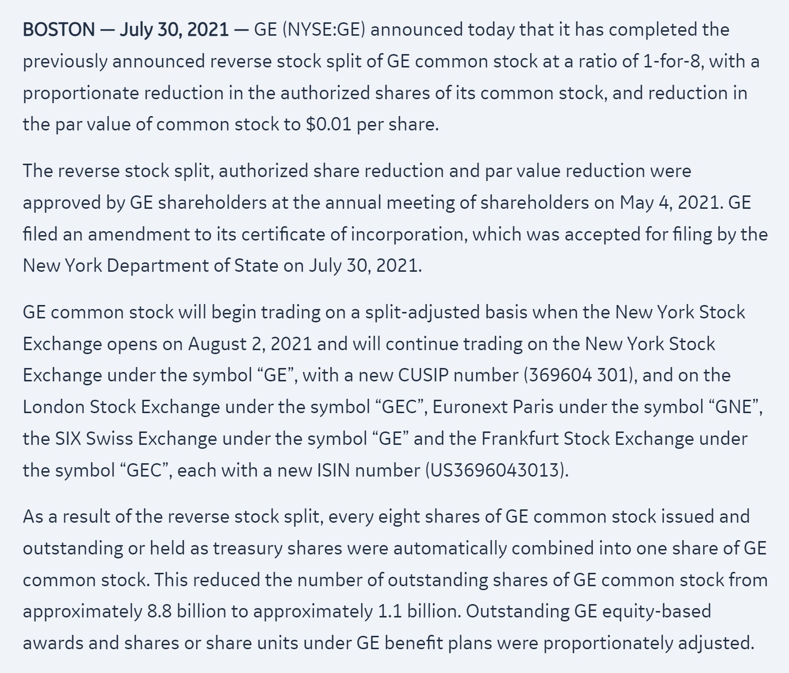 Reverse Stock Split: What It Is, How It Works, and Examples