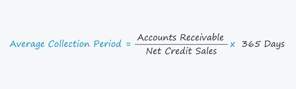 Trade Debtor Collection Period Formula