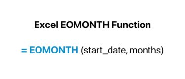 EOMONTH Function in Excel | Formula + Calculator